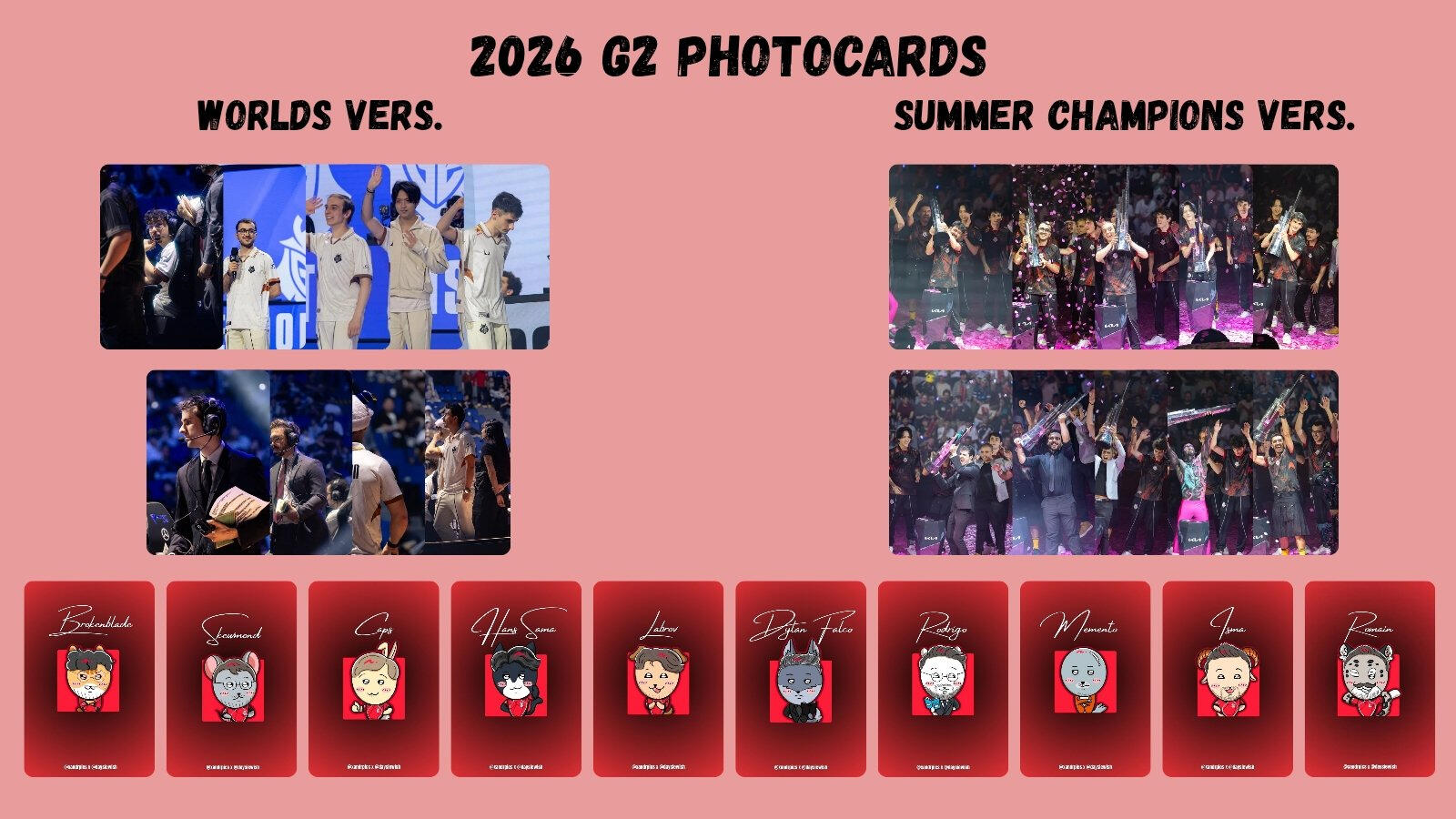 @xandrpics G2 Photocard Collab